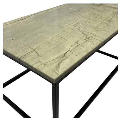 Mesa de Centro Exótico Cuarcita Blue Ocean 100x60 cm2