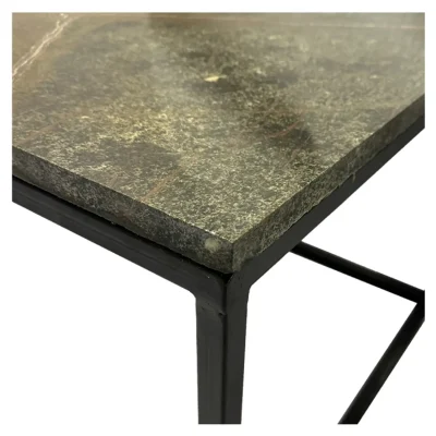 Mesa de Centro Mármol Exótico Green Rain Forest 100x60 cm3